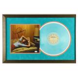 Autographed Taylor Swift Midnights Vinyl Display