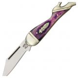 Rough Ryder Small Leg Knife Purple