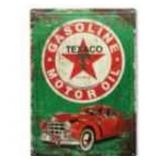 Texaco Gasoline Motor Oil Vintage Car Sign