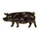 Pig Die Cut Sign