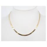 GIvenchy Gold Fashion Chain Necklace