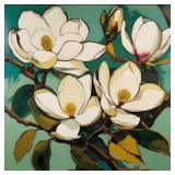 Blooming Magnolias III LTD EDT Signed Van Gogh LTD