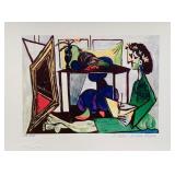Picasso GIRL DRAWING Estate Signed Limited Edition