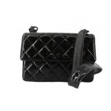 CHANEL Matlasse Enamel Shoulder Bag