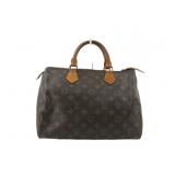 Louis Vuitton Monogram Speedy 35 Hand Bag