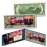 Donald Trump for PRESIDENT 2024 $2 Bill