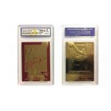 23K Gold Skybox Michael Jordan Card