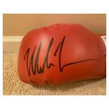 Autographed Mike Tyson Everlast Boxing Glove