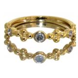 Elegant Antique Style Diamond Band