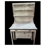 Pull Out Granite Top Table Cabinet