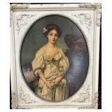 20 ï¿½ x 24 ï¿½  Framed Picture of Lady