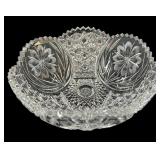 Beautiful Vintage Cut Crystal Bowl