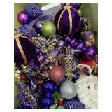Tote of Christmas Ornaments