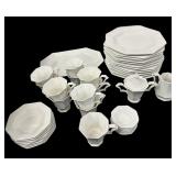 40 Pc White Independence Ironstone
