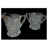 Fostoria Heritage Cream & Sugar