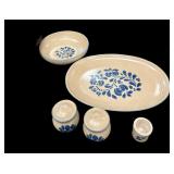 21 Pc 14 " Phaltzcraft Platter, Bowl, Salt & P &