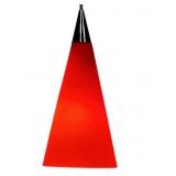 Red Lava Cone Halogen Pendant