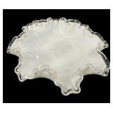 Fenton Silver Crest Dish