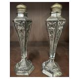 Silvertone Salt & Pepper
