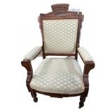 Victorian Eastlake Arm Chair