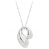 Tiffany & Co. Double Teardrop Necklace