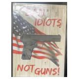 12in X 17in Indoor Outdoor Tin Sign