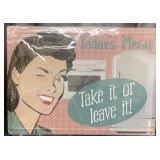 12in X 17in Indoor Outdoor Tin Sign