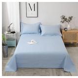 Flat Bed Sheet 100% Brushed Microfiber 1800