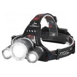 Boruit High Powered Dual Light Source Headlamp