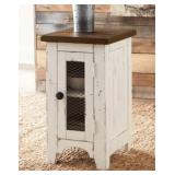 Ashley Wystfield Farmhouse Chair Side Table