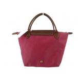 LONGCHAMP Pink Pliage Hand Bag