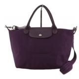 Longchamp Purple 2WAY Le Pliage Handbag