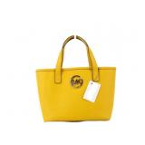 Michael Kors Yellow Leather Hand Bag