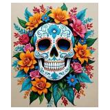 Sugar Skull LTD Edition Canvas By S.K Lara