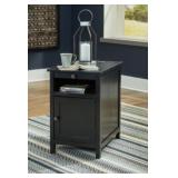 Ashley Black Treytown Chair Side End Table