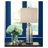 Ashley L431414 Laurentia Glass Table Lamp