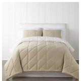 Queen/Full Home Expressions 3-Piece Comforter Set