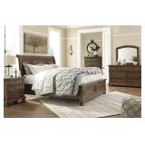 Queen Ashley Flynnter 4-PC Sleigh Bedroom Group
