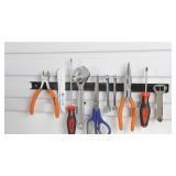 (3) 18 ï¿½ Magnetic Strip Tool Holders (No Tools)