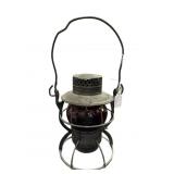 New York Central Red Globe Railroad Lantern