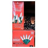 Holiday Style 120ct Clear Bulb Combo Set