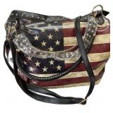 New Ruby Collection USA Flag Purse