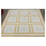 78ï¿½ x 76ï¿½ Hand Made Quilt