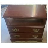 Estate Nightstand On Wheels