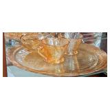 Marigold Carnival Glass