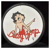 Metal Betty Boop Plaque
