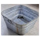 Metal Wash Tub