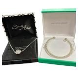 Silver Plated Necklace & Bracelet
