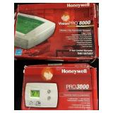 Honeywell Vision Pro 8000 & Pro 3000 Thermostats