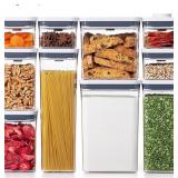 AE 10 Pc Flip Tite & ACC Storage Food Containers